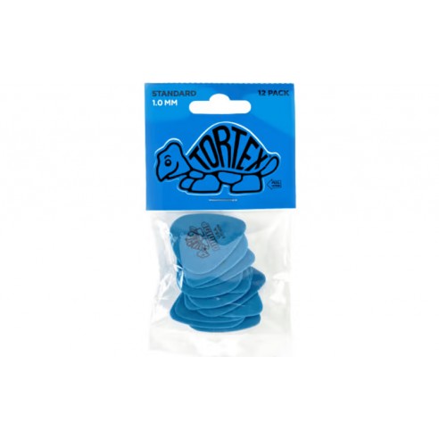 Dunlop 558P-100 Tortex Flow Standard 1.00mm Bolsa 12 Und.