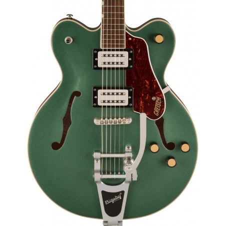 Gretsch G2622T Streamliner Center Block Double Cut with Bigsby Steel Olive