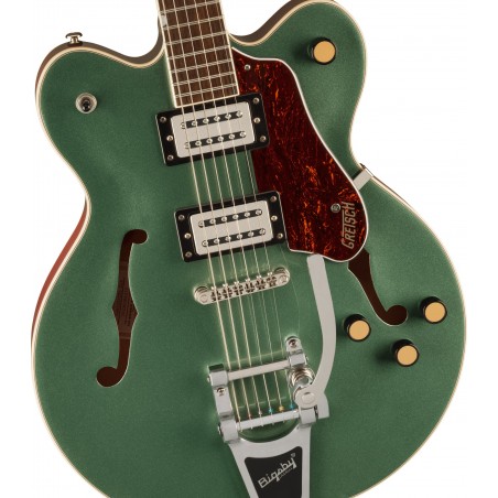 Gretsch G2622T Streamliner Center Block Double Cut with Bigsby Steel Olive