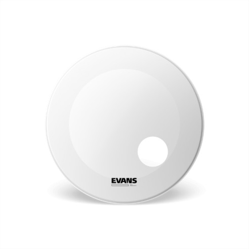 Evans 22" EQ3 Resonant Coated White Bombo BD22RGCW