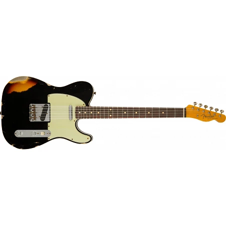 Fender Custom Shop T. Machine 1960 Tele Custom Blk Over CSB
