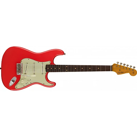 Fender Custom Shop Limited Edition '62/'63 Strat Journeyman Relic Aged Fiesta Red