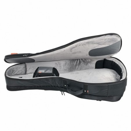 Mono Classic Dual Acoustic/Electric Guitar Case, Black M80-2A-BLK