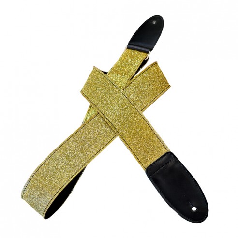 Bourbon Strap Glitter Gold