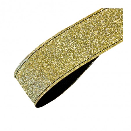 Bourbon Strap Glitter Gold