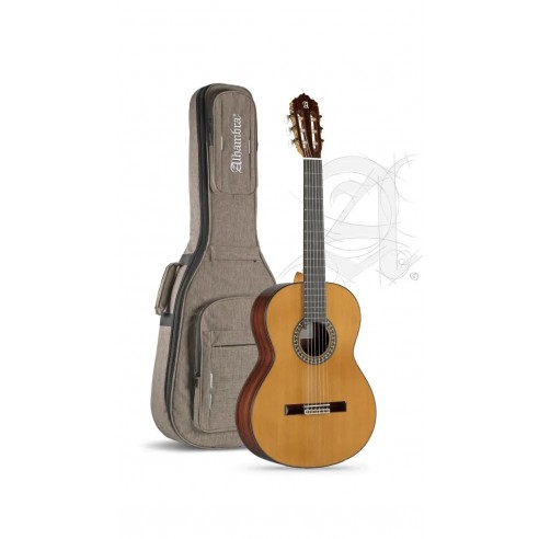 Alhambra 5P Con Funda Guitarra Clásica