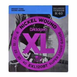 Daddario EXL120BT 09-40 XL...