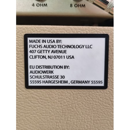 Fuchs Blackjack 21 MKII Combo Cream *Used