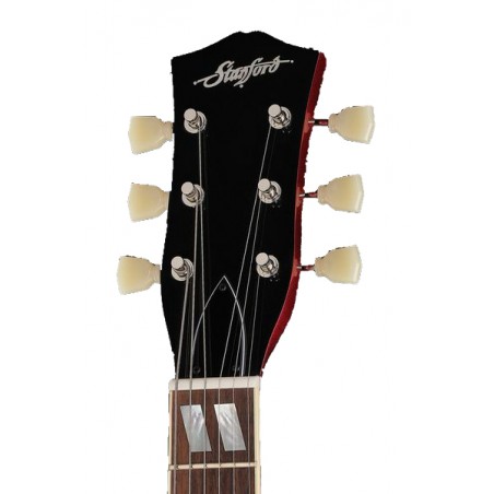 Stanford CR Fatboy 95 Candy Apple Red Bigsby B60