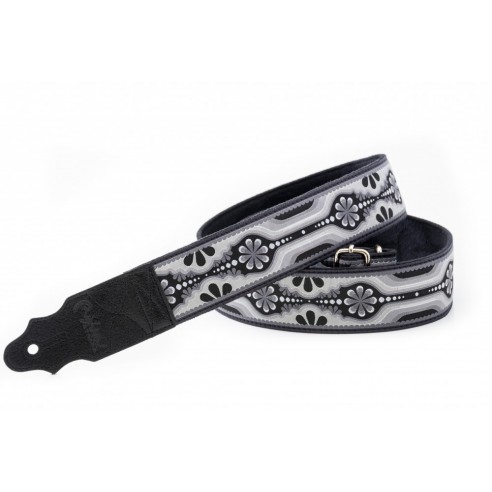 Righton Laurel Black Guitar Strap
