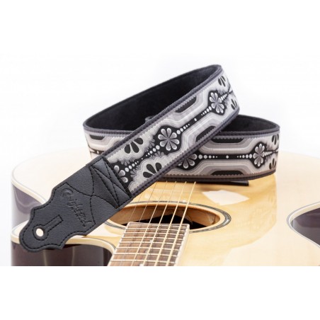 Righton Laurel Black Guitar Strap