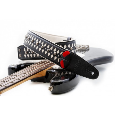 Righton Armour White Guitar Strap