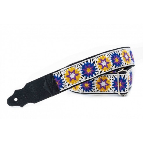 Righton Crochet White Guitar Strap