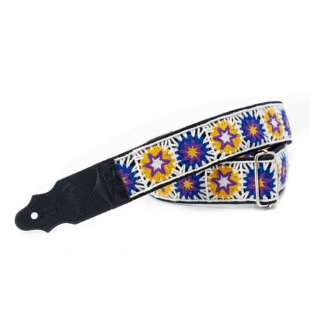 Righton Crochet White Guitar Strap