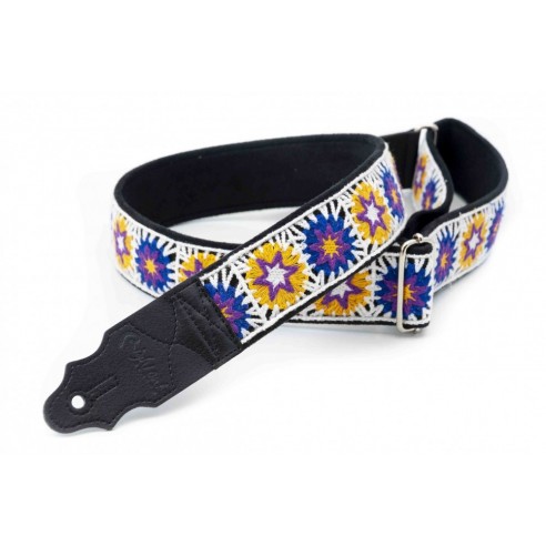 Righton Crochet White Guitar Strap