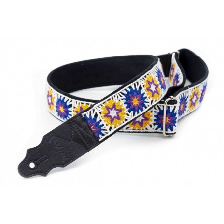 Righton Crochet White Guitar Strap