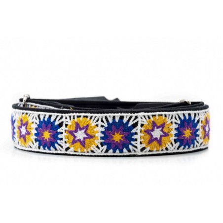 Righton Crochet White Guitar Strap