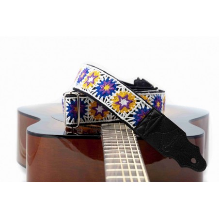 Righton Crochet White Guitar Strap
