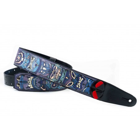 Righton Tiki Blue Guitar Strap