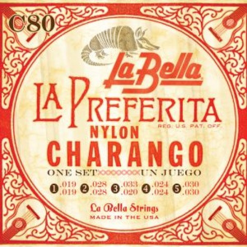 La Bella C-80 Juego Charango
