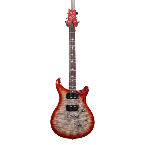 PRS SE Custom 24 Charcoal Cherry Burst