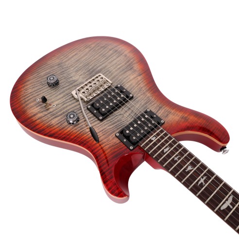PRS SE Custom 24 Charcoal Cherry Burst