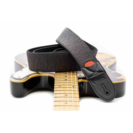 Righton Denim 50 Black Guitar Strap