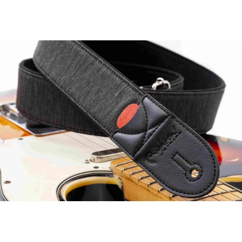 Righton Denim 50 Black Guitar Strap