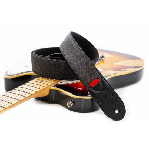 Righton Denim 50 Black Guitar Strap