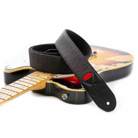 Righton Denim 50 Black Guitar Strap