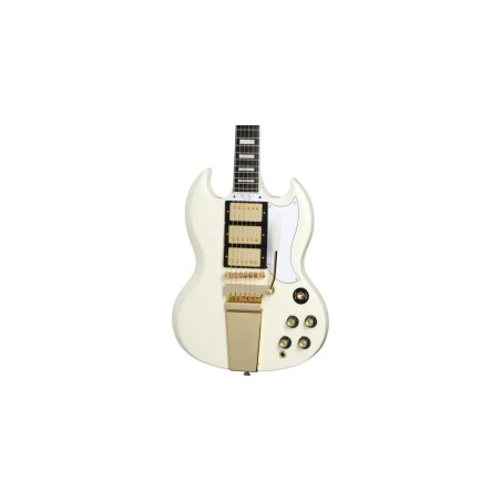 Epiphone 1963 Les Paul SG Custom With Maestro Vibrola Classic White