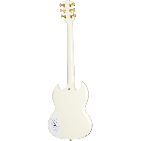 Epiphone 1963 Les Paul SG Custom With Maestro Vibrola Classic White