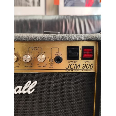 Marshall JCM 900 4501 50-Watt Hi Gain Dual Reverb 1x12 Combo *Used