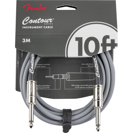 Fender Contour Instrument Cable Inca Silver 3m