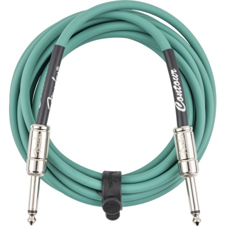 Fender Contour Instrument Cable Sherwood Green 3m