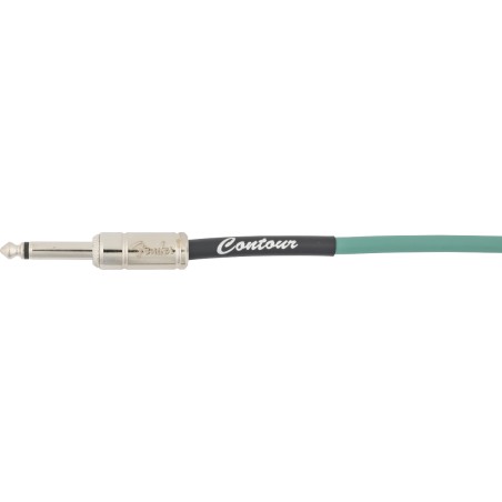 Fender Contour Instrument Cable Sherwood Green 3m