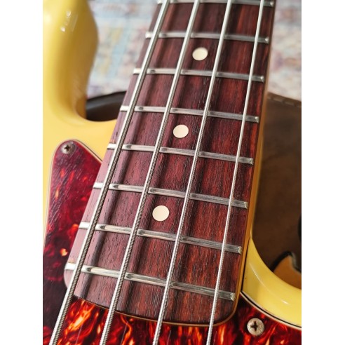 Fender Jazz Bass Deluxe Vintage White...