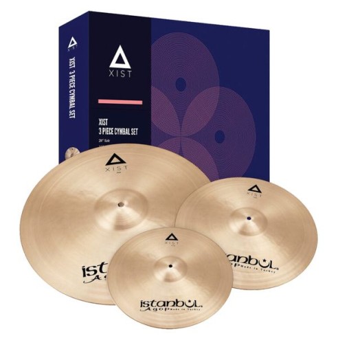 Istanbul Agop Xist Natural Cymbal Set... Istanbul Agop Xist Natural Cymbal Set...