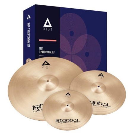 Istanbul Agop Xist Natural Cymbal Set + Funda