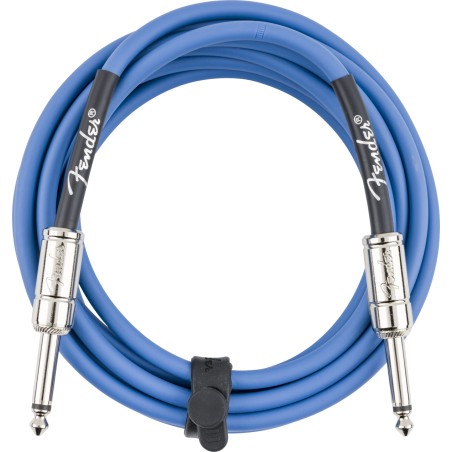 Fender Cable Instrumento 3m Contour Lake Placid Blue