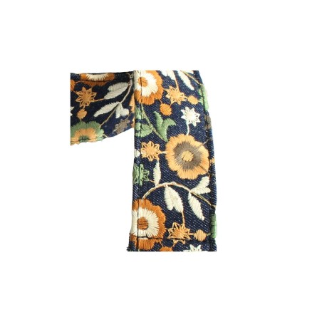 Bourbon Strap Jeans Flower