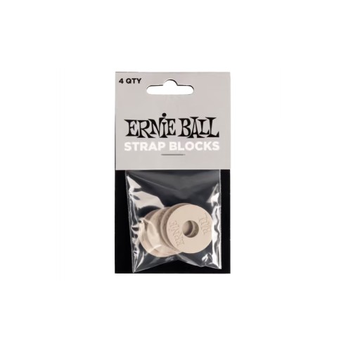 Ernie Ball Strap Blocks 4pcs Gris