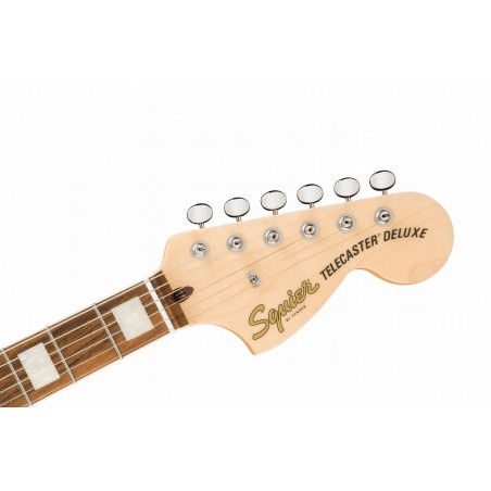 Squier Paranormal Troublemaker Telecaster Deluxe Bigsby LR Black