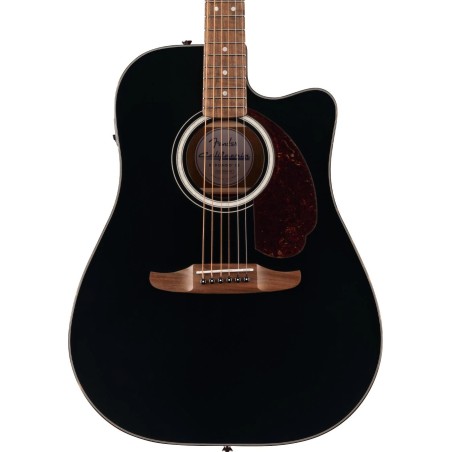 Fender California Deluxe Redondo CE WN Black