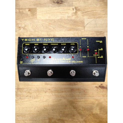 Tech 21 Sansamp Bass Driver Deluxe *Used