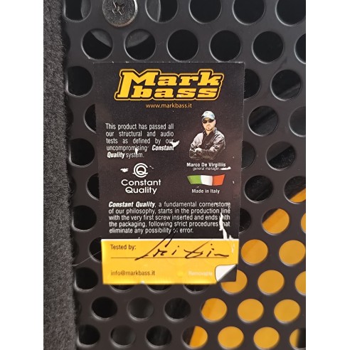 MarkBass Combo Head II Vintage Made...