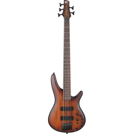 IBANEZ SR505A MHL bajo de 5 cuerdas en caoba Brown Burst Low Gloss