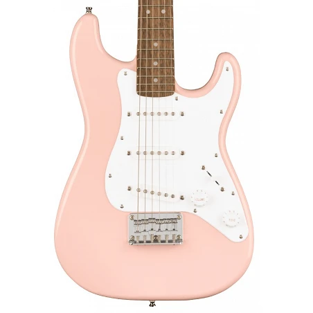 Squier Mini Strat IL Shell Pink