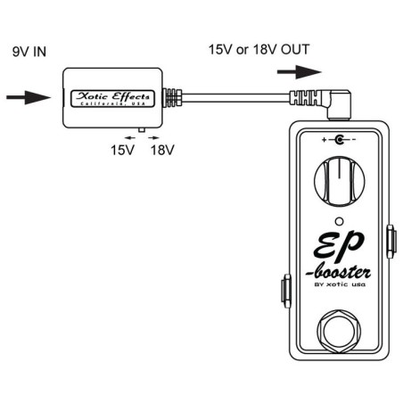 Xotic Effects Xvd-1 Doblador De Voltaje