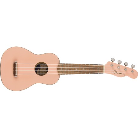 Fender Uke Venice Soprano Shell Pink